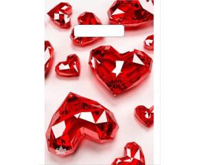 20*30 Алые сердца