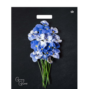 39*48 Gray Gloss Анютины глазки